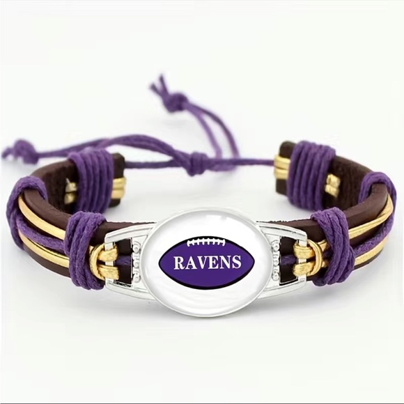 Jewelry - Baltimore Ravens Unisex Bracelet